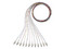Kit de 12 Pigtails Panduit, Multimodo 50/125 OM3, 900um, 1m.