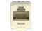 Conector Jack Panduit NKP5E88MEI Estilo 110, Tipo Keystone, Cat5e, 8 posiciones y 8 cables, Color Marfil.