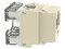 Conector Jack Panduit NKP5E88MEI Estilo 110, Tipo Keystone, Cat5e, 8 posiciones y 8 cables, Color Marfil.