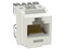 Conector Jack Panduit NKP5E88MIW Estilo 110, Tipo Keystone, Cat5e, 8 posiciones y 8 cables, Color Blanco mate.