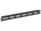 Panel de Parcheo Modular Keystone Panduit NKPP24FMY de 24 puertos, Numerado, Espacio para Etiquetas, 1UR, (Sin Conectores).