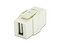 Módulo Acoplador Panduit USB 2.0, Hembra a Hembra, Tipo Keystone, Color Blanco Mate.