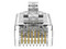 Plugs RJ-45 Panduit, Cat6/6A, UTP, Chapado en Oro de 50 micras, bote con 100 piezas.