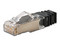 Plug blindado Panduit SPS688C, RJ-45, Transparente, Paquete de 100 piezas.