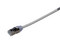 Cable de red Cat6A, Diámetro Reducido 28 AWG, Blindado S/FTP, CM/LS0H, 1 m, Color Gris.