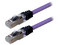 Cable de Red UTP Panduit STP6X10VL, RJ-45 Cat6A, Blindado S/FTP, 3 m. Color Morado
