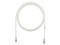 Cable de Parcheo TX6 Cat6 UTP Diámetro Reducido 28AWG 335cm Color Blanco Mate.