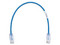 Cable de Red Panduit Cat6 UTP, de Diámetro Reducido, 0.3m. Color Azul