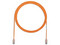 Cable de Red Panduit TX6, UTP Cat6, Diámetro Reducido (28AWG), color naranja, 2.1m.