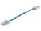 Cable de Red UTP Panduit, Cat6, 0.2m, Diámetro Reducido, 28AWG. Color Azul