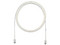 Cable de Parcheo UTP Cat6A PANDUIT UTP28X5, CM/LSZH, Diámetro Reducido (28AWG), Color Blanco Mate, 5ft.