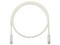 Cable de parcheo Panduit UTP6AX1, Cat6a, Calibre 24 AWG, 30cm. Color Blanco
