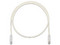 Cable de Red Panduit Cat6a UTP, RJ-45 (M-M), 3m. Color Blanco.