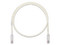 Cable de Red UTP Panduit, Cat6a, 2.1m, 24AWG. Color Blanco