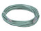 Cable de red Panduit TX6, UTP Cat6, 24 AWG, Color Verde, 4.6m.