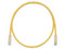 Cable de Parcheo PANDUIT UTPSP5YLY, TX6, UTP Cat6, 24 AWG, CM/LSZH, Color Amarillo, 5ft.