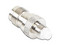 Adaptador en Línea RF Industries RFT-1240 de Conector TNC Hembra a FME Hembra.