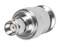 Adaptador en Línea RF Industries RP-3452 de Conector SMA Macho inverso a N Hembra, Níquel, Oro, Teflón.