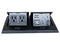 Panel de conectores multicontactos de mesa Redleaf PT366B, 1 x VGA, 1 x HDMI, 1 x 3.5mm, 1 x USB, 1 x RJ45.