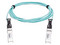 Jumper de Fibra Óptica Ruijie XG-SFP-AOC3M con Mini GBIC, Conector SFP+ a SFP+, 3m. Color Azul.