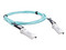Jumper de Fibra Óptica Ruijie XG-SFP-AOC3M con Mini GBIC, Conector SFP+ a SFP+, 3m. Color Azul.