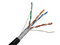 Bobina de cable Saxxon, Cat5e, 105 metros, 24 AWG, Color Negro.