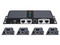 Extensor de vídeo HDMI Saxxon para 4 Pantallas a través de Cat6.