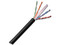 Bobina de Cable SAXXON Cat6 (UTP) con 305m, Color Negro.