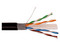 Bobina de Cable Saxxon OUTPCAT6CCAEXT para Exteriores, UTP, Categoría 6, Longitud 305 m, Color Negro.