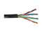 Bobina de Cable Cat5e (UTP) Saxxon 305m, Exterior, con Gel. Color Negro.