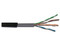 Bobina de cable UTP Saxxon Cat5e (UTP) con 100m, 24WG. Color Negro.