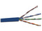 Bobina de Cable Cat6 (UTP) Caja con 305 m, Azul, 23 AWG, Sólido.
