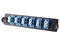 Placa SBETECH SBE-6LCSM, con 6 acopladores LC dúplex monomodo.