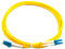 Cable de Fibra Óptica SBE Tech, Jumper Dúplex LC Macho - LC SM Macho, 2m, Color Amarillo.
