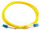 Jumper de Fibra Óptica SBE TECH de Conector LC a LC, Monomodo, 3m. Color Amarillo.