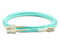 Jumper Multimodo de Fibra Óptica SBE TECH, dúplex, 2 mm, conector LC a SC (M-M) de 1m.