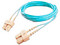 Cable de red SBE TECH Multimodo de fibra dúplex SC-SC 50/125 de 1m.