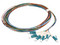 Kit de 6 Jumpers Pigtail de Fibra Óptica SBE Tech, LC, Monomodo 9/125, 2m.
