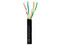 Bobina de Cable SBE Tech Cat6 (UTP) Caja con 305 m, 23 AWG, Para exteriores, color negro.