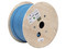 Bobina de Cable Blindado SIEMON 9A6R4-A5, F/UTP de 4 Pares, Z-MAX, Cat6A, Soporte de Aplicaciones 10GBase-T, CMR (Riser), Color Azul, 305m.