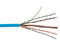 Bobina de Cable UTP Reelex SIEMON de 4 pares, Alto Desempeño Cat6, PVC (CM), Color Azul, 23 AWG, 305m.