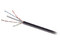 Bobina de Cable UTP Siemon 9C6O4-E2-01-R1A de 4 Pares, Cat6, 23 AWG, para Climas Extremos, Color Negro, 305m.