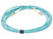 Cable de red Siemon multimodo 50/125 XGLO OM3, de fibra dúplex LC-LC de 7m.