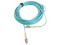 Jumper de Fibra Óptica Multimodo Siemon FJ2-LCLC5L-10AQ de 10m, Conector LC-LC, Dúplex, Color Azul.