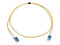 Jumper de Fibra Óptica Siemon Monomodo (OS2), XGLO, Riser, LC/UPC-LC/UPC Duplex, OFNR, Color Amarillo, 5 Metros.