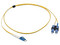 Jumper de Fibra Óptica Monomodo Siemon FJ2-LCUSCUL-01 de 1m, Conector LC/UPC-SC/UPC, Dúplex, Color Amarillo.