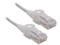 Cable de red SIEMON MC6-03-0228, Patch Cord MC6 Modular Cat6 UTP, CM/LS0H, 3ft, Color Blanco, Diámetro Reducido (28AWG).