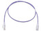 Cable de Red Siemon, Cat6, UTP (M-M), 28 AWG, 0.9 m. Color Violeta. Versión Bulk.
