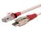 Cable de red SIEMON T4A-S03M-B02L, Patch Cord TERA Cat6A 1/10G Ethernet, 4 pares y conector modular, LS0H, Color Marfil, 3m.