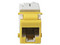 Modulo Jack Siemon UltraMAX U5-K05NS, UTP Cat5e, RJ-45 Hembra, Tipo Keystone. Color Amarillo.